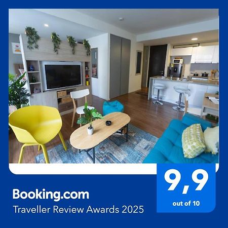 Апартаменты Acogedor Loft En Centro Internacional De Богота Экстерьер фото