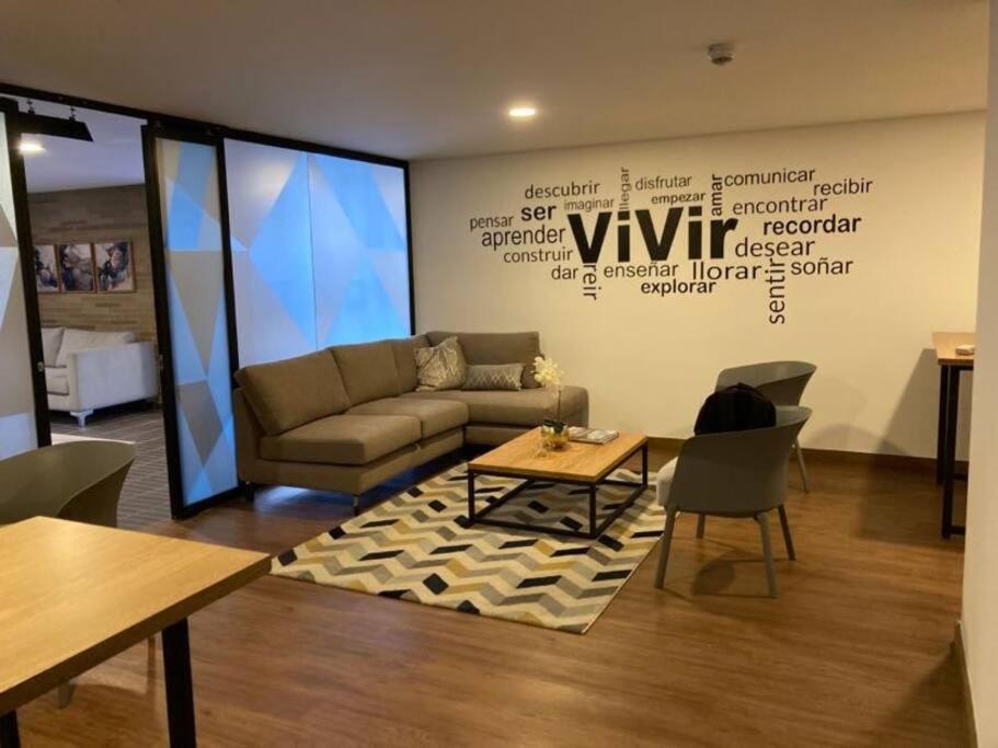 Апартаменты Acogedor Loft En Centro Internacional De Богота Экстерьер фото