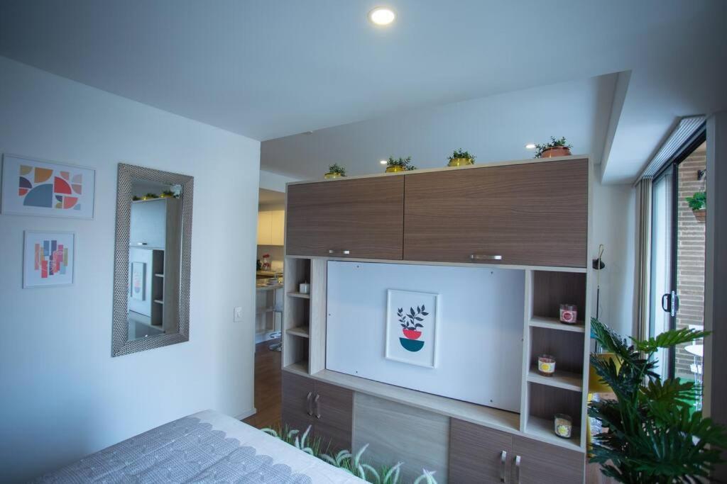 Апартаменты Acogedor Loft En Centro Internacional De Богота Экстерьер фото