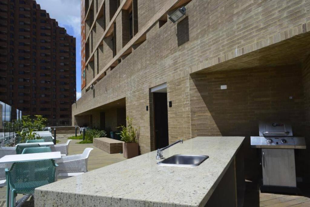Апартаменты Acogedor Loft En Centro Internacional De Богота Экстерьер фото