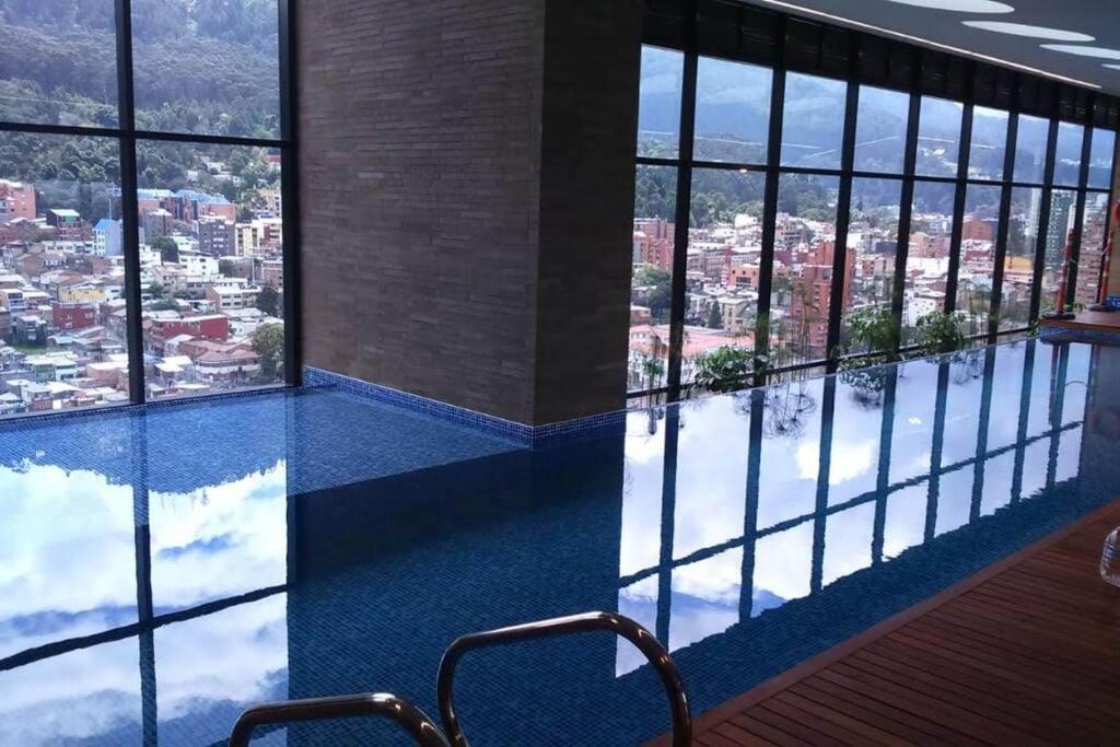Апартаменты Acogedor Loft En Centro Internacional De Богота Экстерьер фото