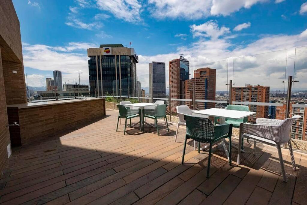 Апартаменты Acogedor Loft En Centro Internacional De Богота Экстерьер фото