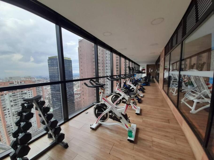 Апартаменты Acogedor Loft En Centro Internacional De Богота Экстерьер фото