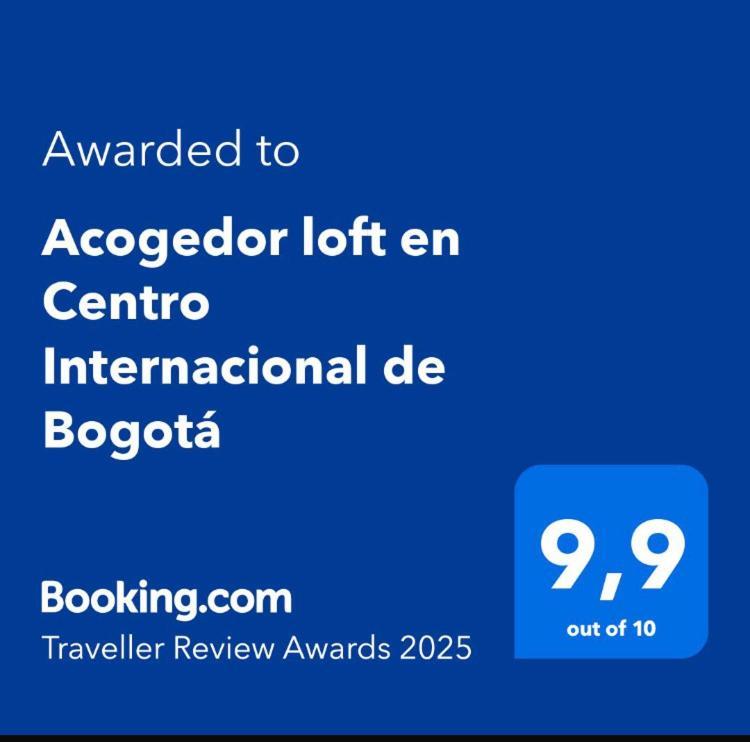 Апартаменты Acogedor Loft En Centro Internacional De Богота Экстерьер фото
